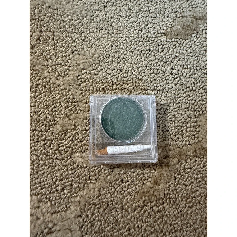 Revlon‎ Vintage Eyeshadow Gypsy Jade ColorFrost & Smoked Grey ColorCreme Duo